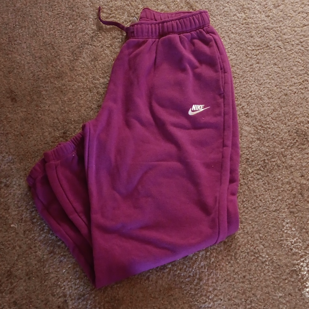 Purple Nike Joggers
